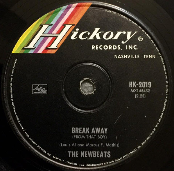 The Newbeats : Break Away (From That Boy) (7&quot;, Single, Lab)