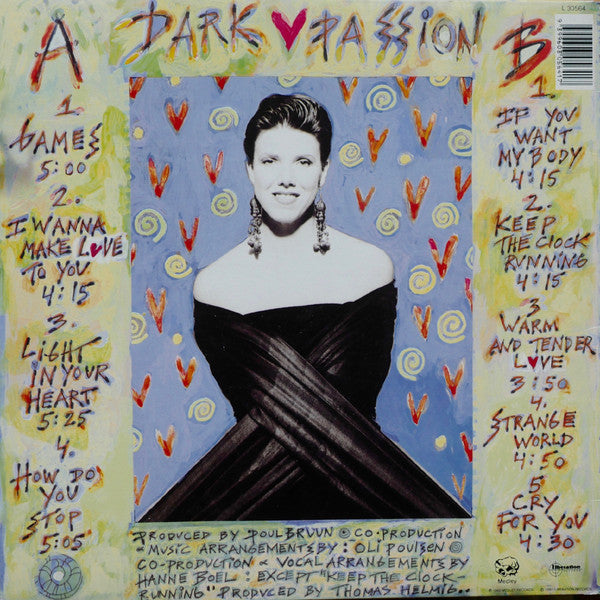 Hanne Boel : Dark Passion (LP, Album)