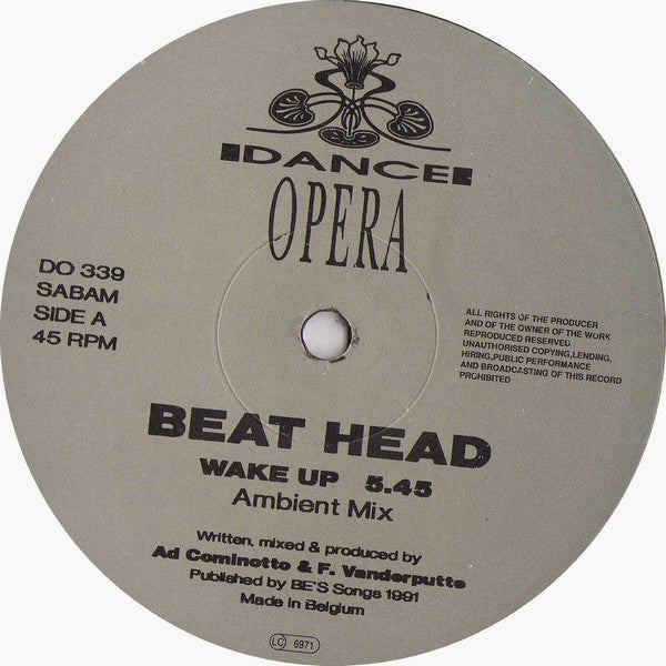 Beathead (2) : Wake Up (12")