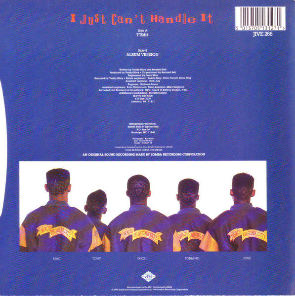 Hi-Five : I Just Can't Handle It (7")