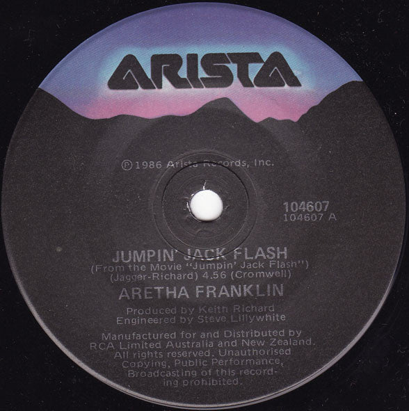 Aretha Franklin : Jumpin' Jack Flash (7")