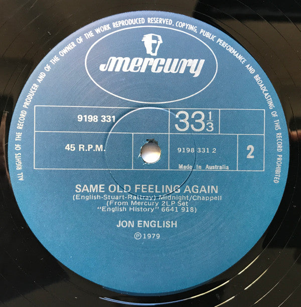 Jon English (3) : Superstar (12", Single)