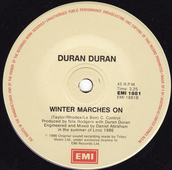 Duran Duran : Notorious (7", Single)