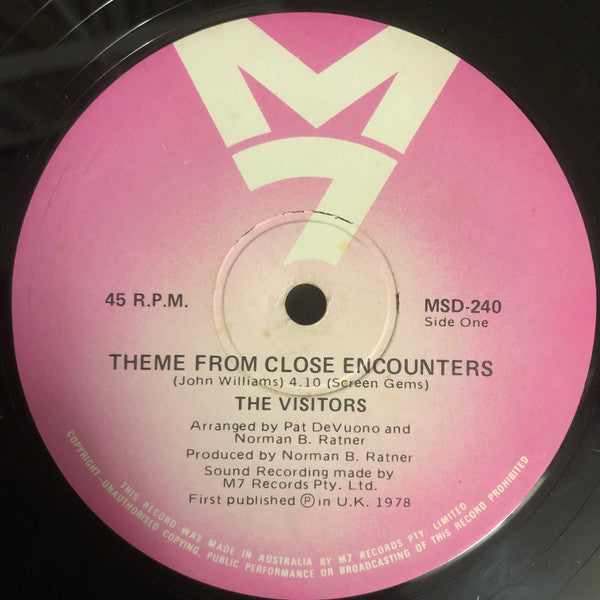 The Visitors (21) : Theme From Close Encounters (12&quot;)