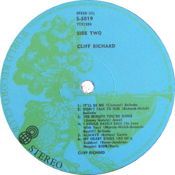 Cliff Richard : Cliff Richard (LP, Comp, Club, Gre)