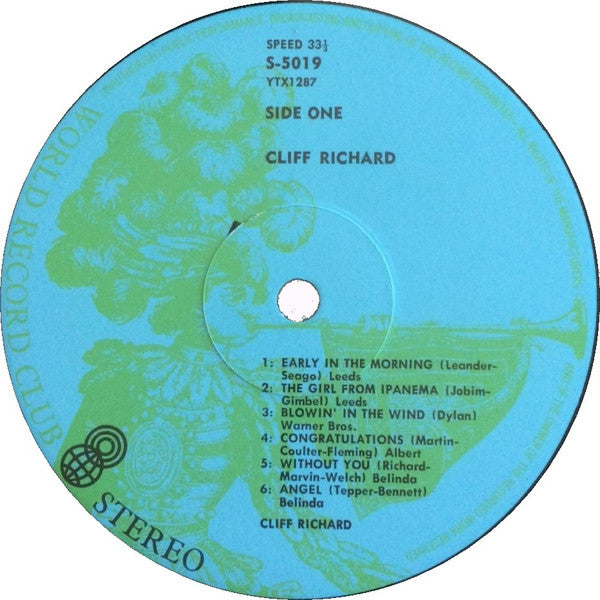 Cliff Richard : Cliff Richard (LP, Comp, Club, Gre)