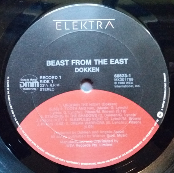 Dokken : Beast From The East (2xLP, Album)