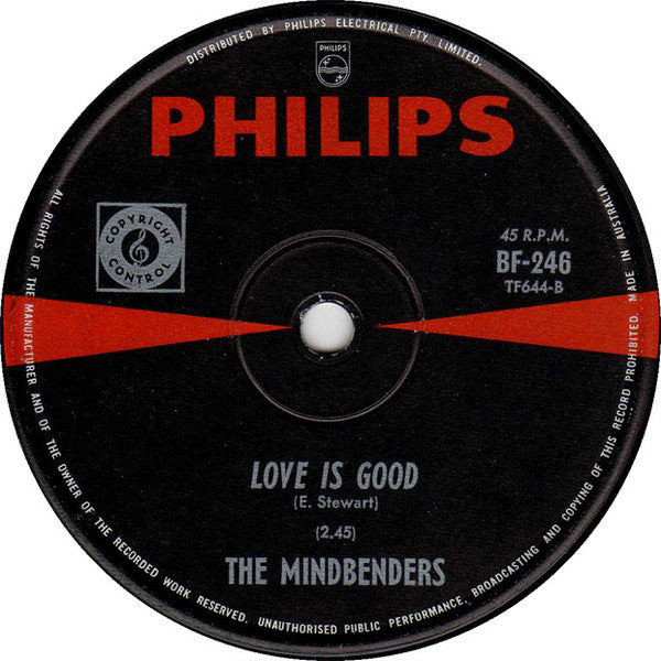 The Mindbenders : A Groovy Kind Of Love (7", Single, Mono)