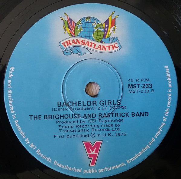 The Brighouse And Rastrick Brass Band : The Floral Dance (7", Single)