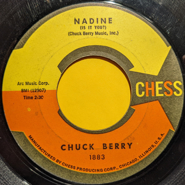 Chuck Berry : Nadine (Is It You?) (7", Single, Styrene, Mon)