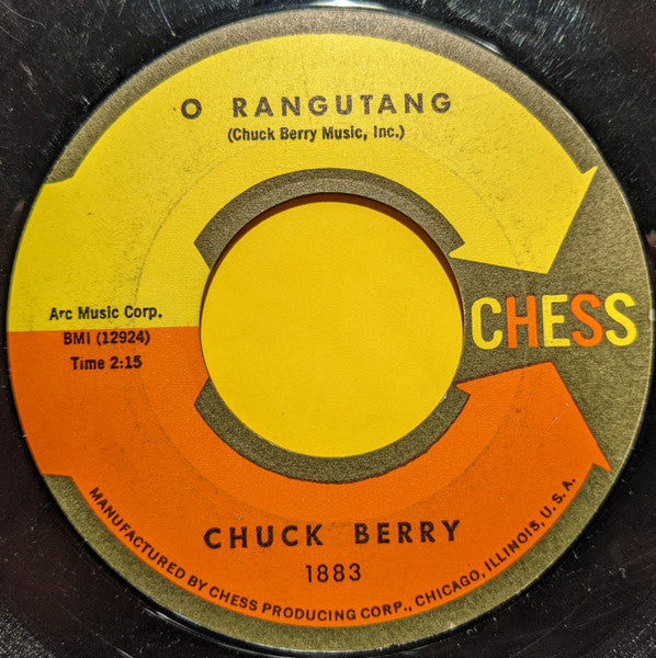 Chuck Berry : Nadine (Is It You?) (7", Single, Styrene, Mon)