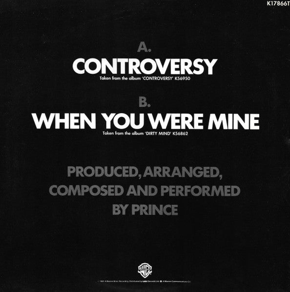 Prince : Controversy (12", Single)