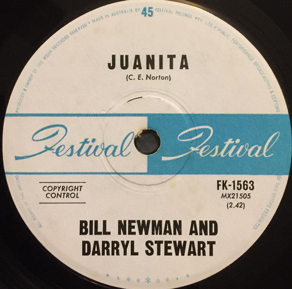 Bill Newman (7) And Darryl Stewart : Juanita (7&quot;, Single)