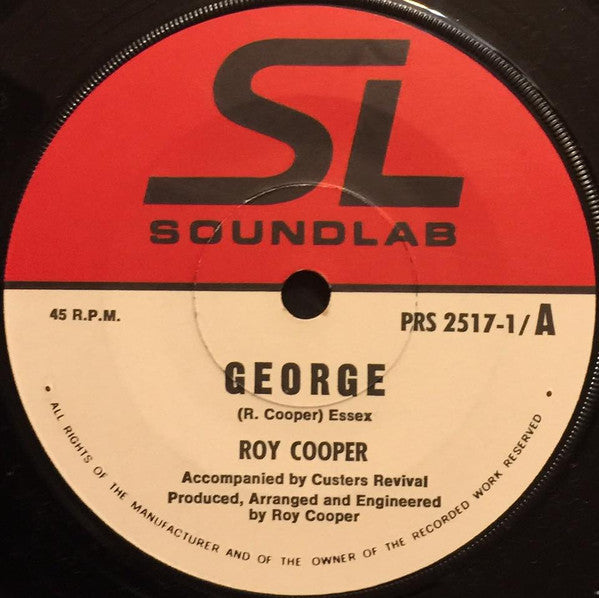 Roy Cooper : George / Wasn&#39;t I The Lucky One (7&quot;, Single)