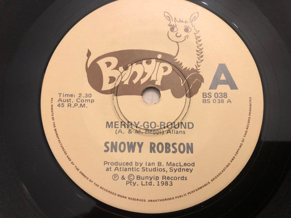 Snowy Robson : Merry-Go-Round (7", Single)