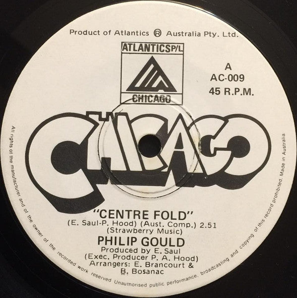 Phillip Gould : Centre Fold (7", Single)