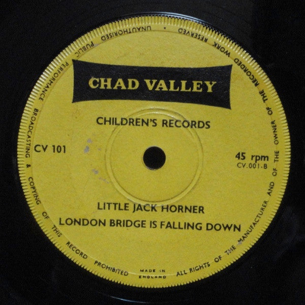 Unknown Artist : London Bridge / Little Jack Horner (7")