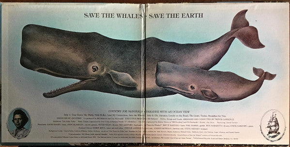 Country Joe McDonald : Paradise With An Ocean View (LP, Album, San)