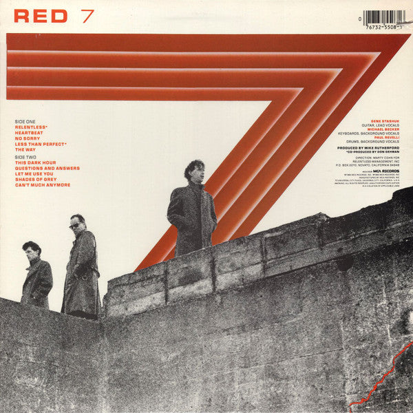 Red 7 : Red 7 (LP, Album, Glo)