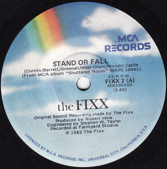 The Fixx : Stand Or Fall (7&quot;)