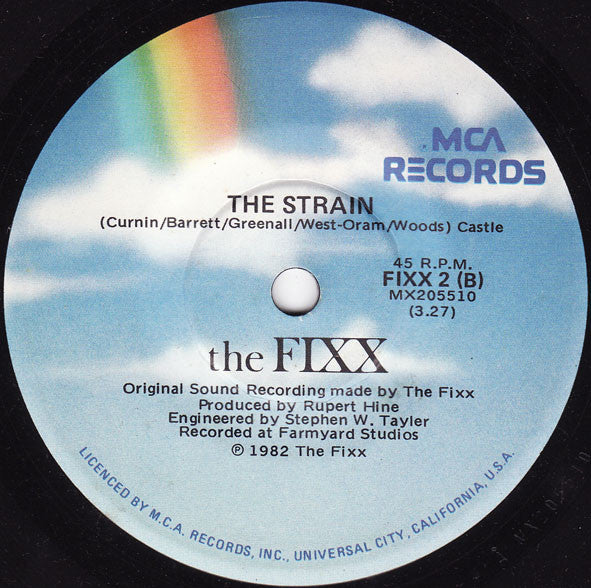 The Fixx : Stand Or Fall (7")