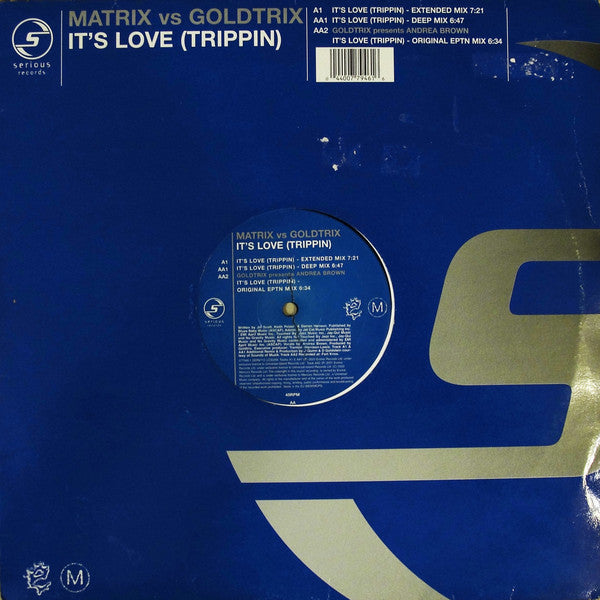 Matrix Vs Goldtrix : It&#39;s Love (Trippin) (12&quot;)