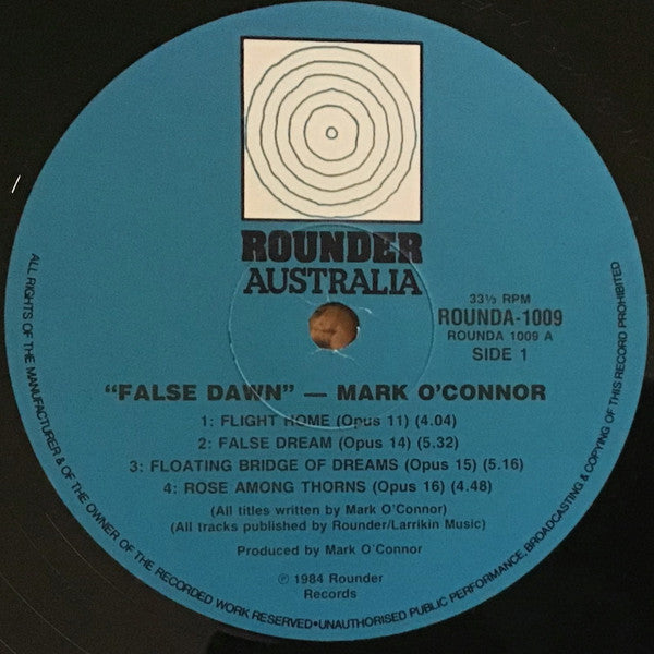 Mark O'Connor : False Dawn (LP, Album)