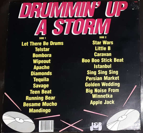 Unknown Artist : Drummin' Up A Storm (LP)