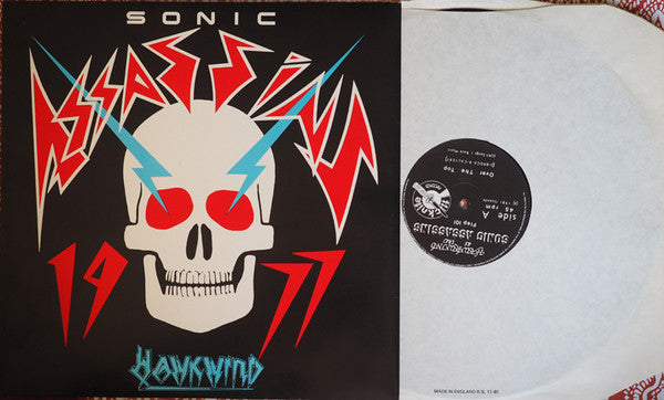 Sonic Assassins (2) : Hawkwind As The Sonic Assassins (1977) (12", EP)