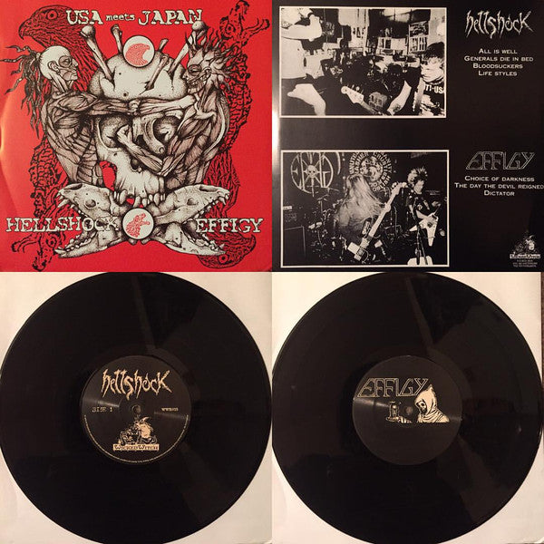 Hellshock / Effigy (2) : USA Meets Japan (10")