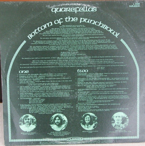 The Quarefellas : Bottom Of the Punchbowl (LP, Album)