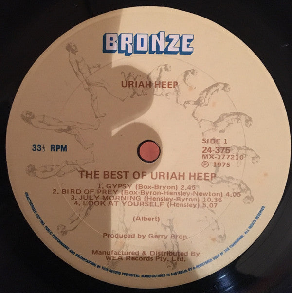 Uriah Heep : The Best Of... (LP, Comp)