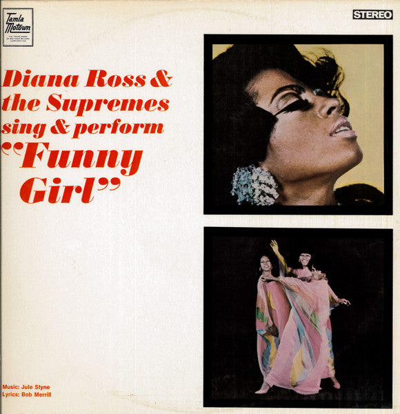 The Supremes : Sing And Perform &quot;Funny Girl&quot; (LP, Album)