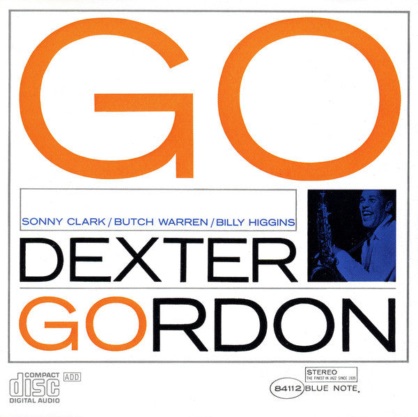 Dexter Gordon : Go! (CD, Album, RE, Tos)