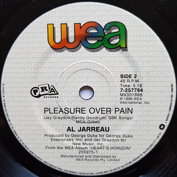 Al Jarreau : So Good (7", Single)