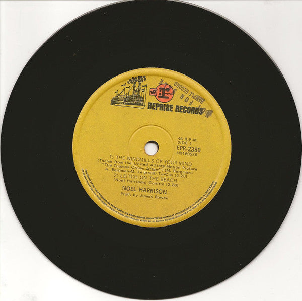 Noel Harrison : Noel Harrison (7", EP, Sam)