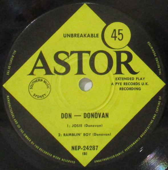 Donovan : Don (7", EP)