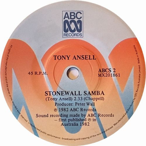 Tony Ansell : Victory (7", Single)