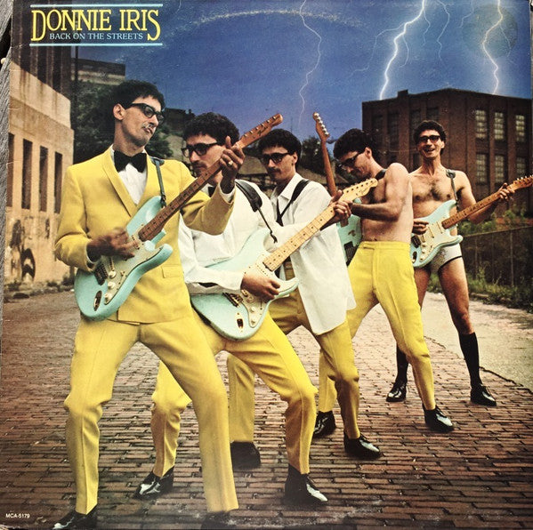 Donnie Iris : Back On The Streets (LP, Album)