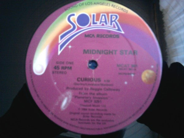 Midnight Star : Curious (12", Single)