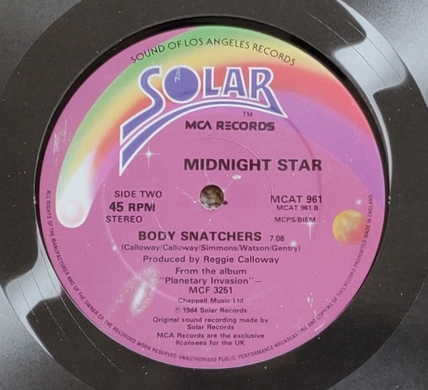Midnight Star : Curious (12", Single)