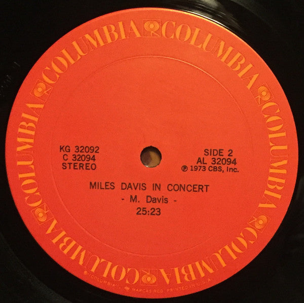 Miles Davis : In Concert (2xLP, Album, Ter)