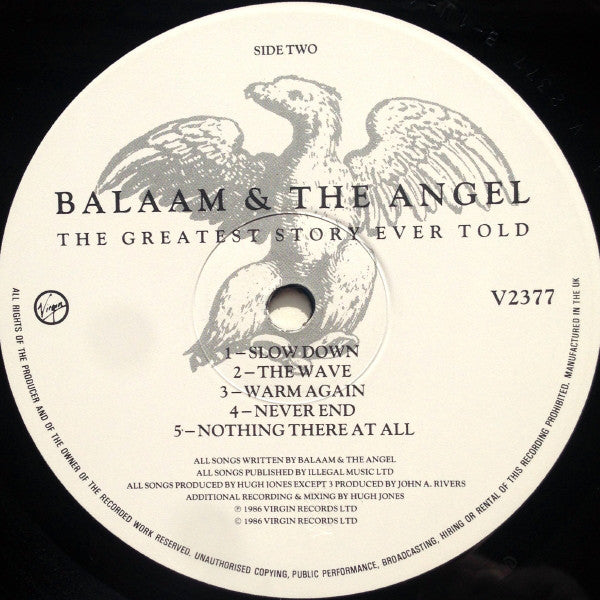 Balaam And The Angel : The Greatest Story Ever Told (LP, Album, Gat)