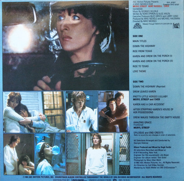 Georges Delerue : Silkwood (Music From The Original Motion Picture Soundtrack) (LP, Album)