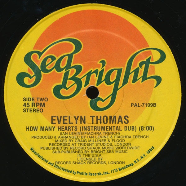Evelyn Thomas : How Many Hearts (12")