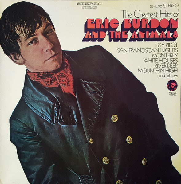 Eric Burdon &amp; The Animals : The Greatest Hits Of Eric Burdon And The Animals (LP, Comp)