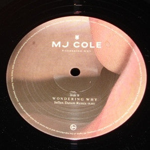 MJ Cole : Wondering Why (12", Single)