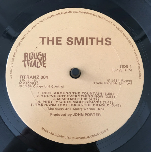 The Smiths : The Smiths (LP, Album)