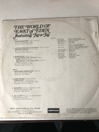 East Of Eden (2) : The World Of East Of Eden (LP, Comp)