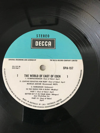 East Of Eden (2) : The World Of East Of Eden (LP, Comp)